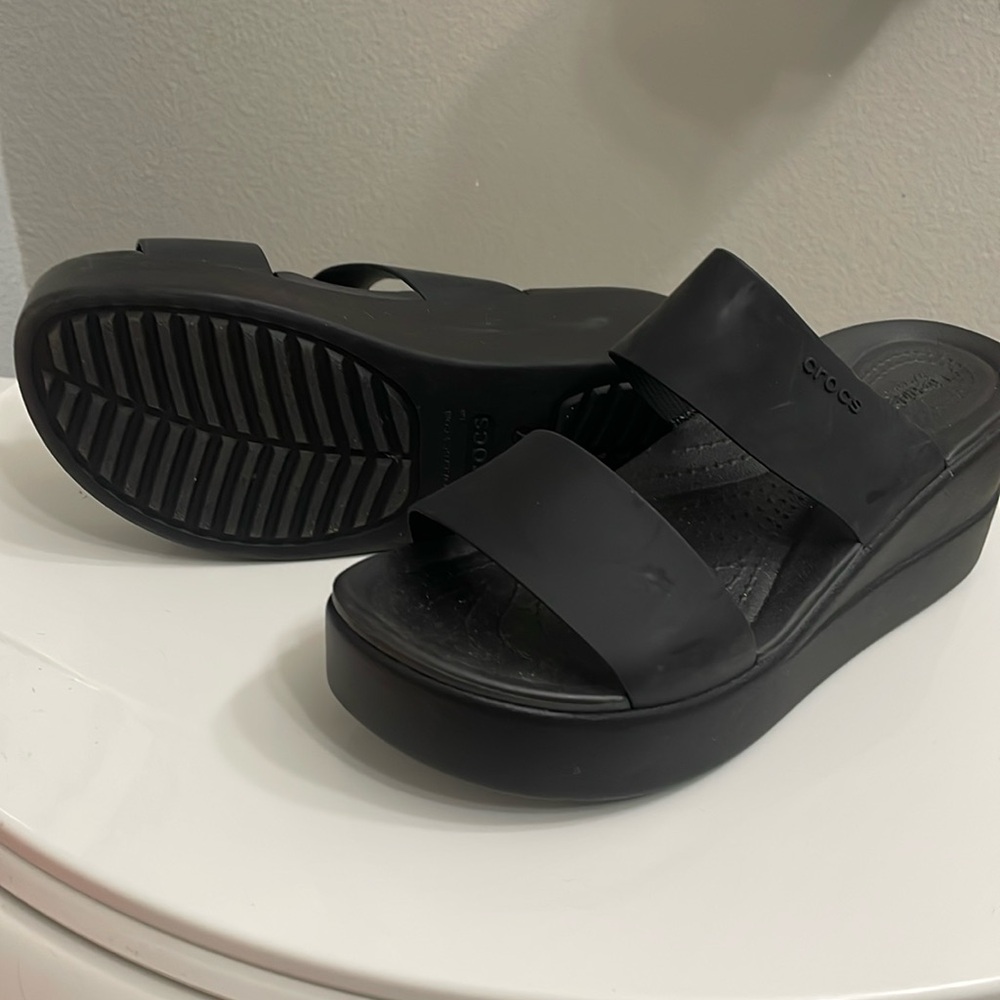 Crocs heels. Worn once